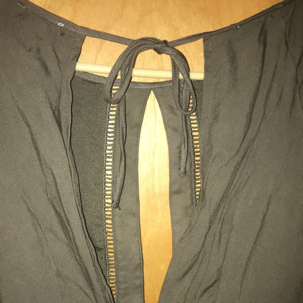 Army Green TOBI Romper - Picture 3 of 6